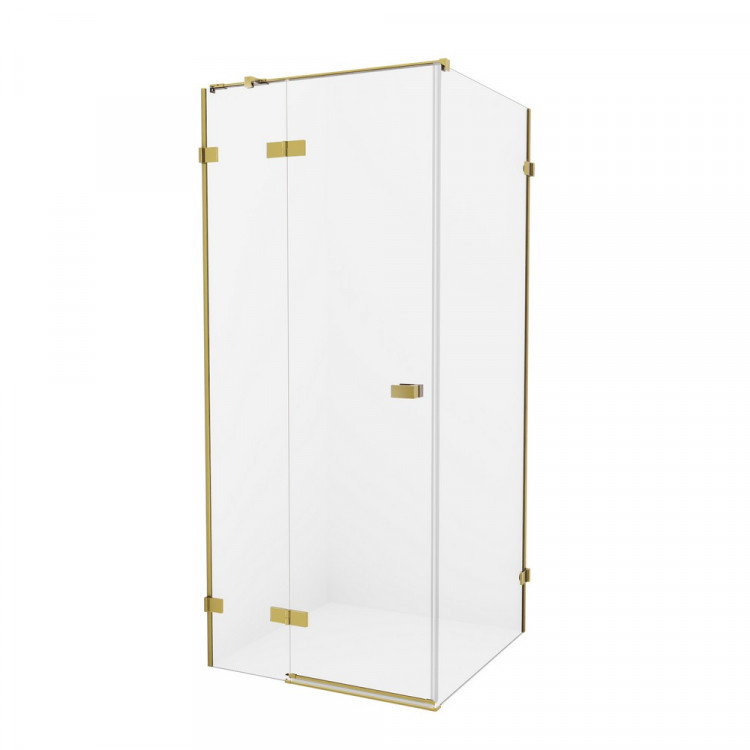 Душевое ограждение NEW TRENDY AVEXA GOLD BRUSHED 110x100x200 EXK-1872 (брашированное золото)