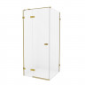 Душевое ограждение NEW TRENDY AVEXA GOLD BRUSHED 110x100x200 EXK-1872 (брашированное золото)