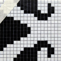 Панно из мозаики MZ-08 Black&White