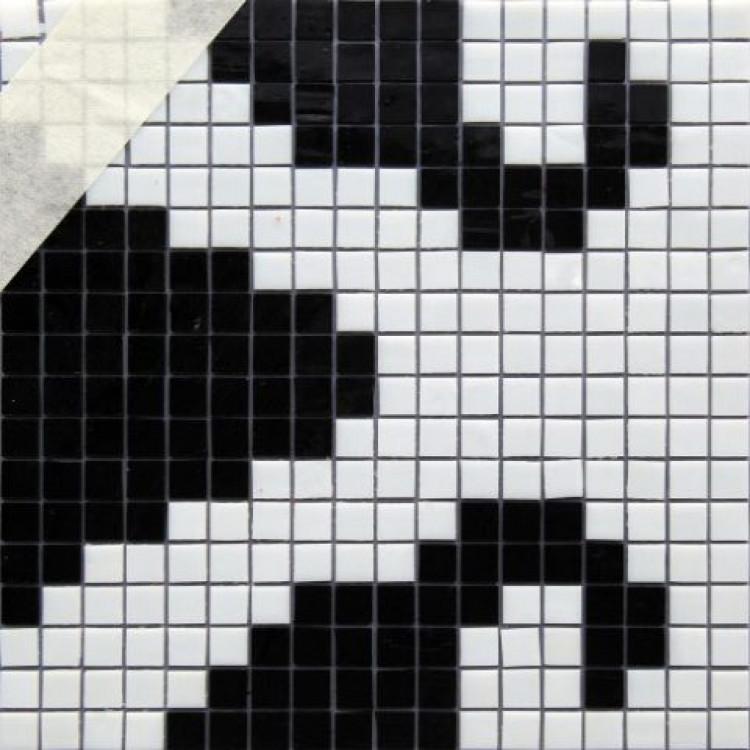 Панно из мозаики MZ-08 Black&White