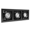 214038 Светильник CARDANO 16Х3 MR16/HP16 ЧЕРНЫЙ (в комплекте)