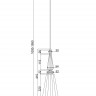 Подвесной светильник Maytoni P028PL-01BL