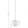 Подвесной светильник Freya FR5093PL-01CH