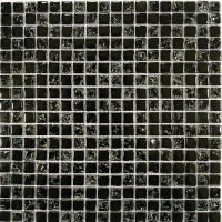 Мозаика из стекла Strike Black