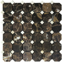 Мозаика из натурального камня M022+M030-BP
