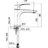 Смеситель для раковины Paffoni Lime LM071CR