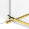 Душевое ограждение NEW TRENDY AVEXA GOLD BRUSHED 110x110x200 EXK-1887 (брашированное золото)