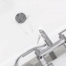 Смеситель KLUDI NOVA FONTE Puristic 205400515 для ванны с изливом с подключением шланга