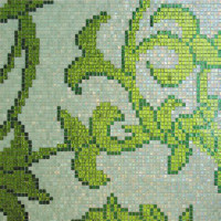Панно из мозаики MZ-04 Green