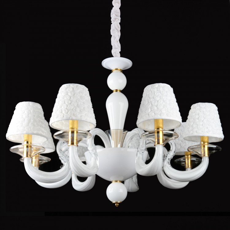 Люстра Crystal Lamp D1489-8WH