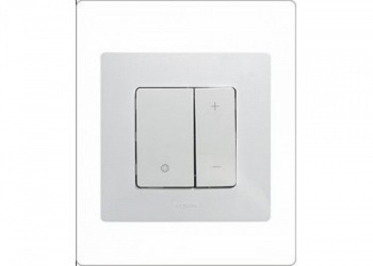 672218 Legrand Etika Белый Светорегулятор нажимной 400Вт