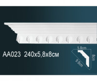 Карниз с орнаментом Перфект, арт. AA023