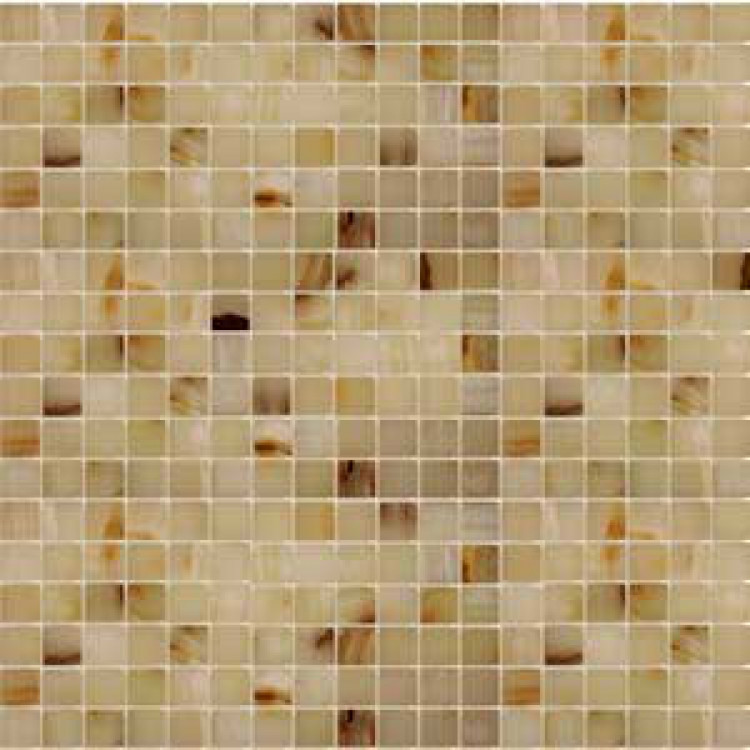 Мозаика из натурального камня Onice jade bianco 15x15