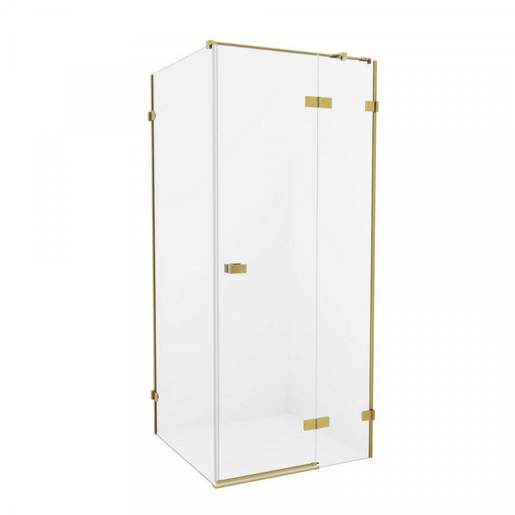 Душевое ограждение NEW TRENDY AVEXA GOLD BRUSHED 110x120x200 EXK-1880 (брашированное золото)