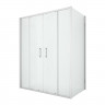 Душевое ограждение NEW TRENDY NEW CORRINA  150x80x195 D-0184A/D-0078B (хром)