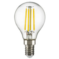 933804 Лампа LED FILAMENT 220V G45 E14 6W=65W 560LM 360G CL 4000K 15000H (в комплекте)