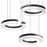 763337 Подвес UNITARIO 34.5W LED 3795LM ЧЕРНЫЙ МАТОВЫЙ 3000K (в комплекте)