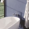 Смеситель KLUDI NOVA FONTE Déco 205400539 для ванны с изливом с подключением шланга