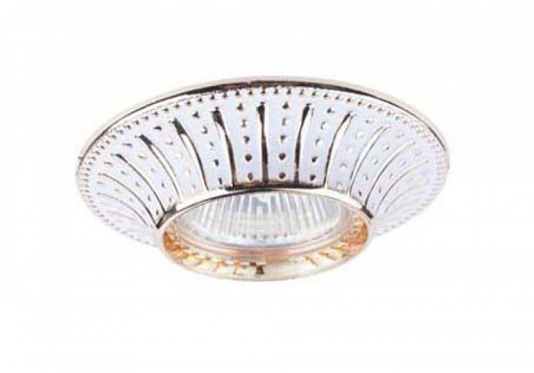 Поворотные/неповоротные светильники литые Donolux N1582 White+Gold stripe