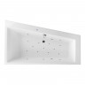 Ванна EXCELLENT Sfera Slim 170x100 (правая) "RELAX" (хром)