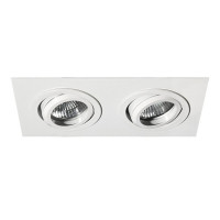 011612 Светильник SINGO X2  MR16/HP16 БЕЛЫЙ (в комплекте)