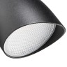 374347 Светильник DIVA LED 10W 450LM 60G ЧЕРНЫЙ 4000K IP54 (в комплекте)