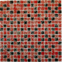 Мозаика из стекла Strike Red