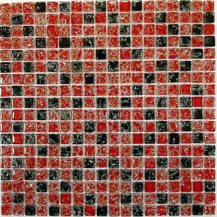 Мозаика из стекла Strike Red