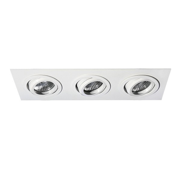 011613 Светильник SINGO X3  MR16/HP16 БЕЛЫЙ (в комплекте)