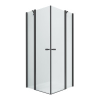Душевое ограждение NEW TRENDY NEW SOLEO BLACK 2D 100x100x195 K-0556 (черный)