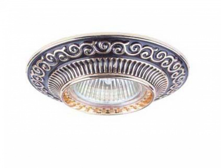 Поворотные/неповоротные светильники литые Donolux N1583 French gold+Brown copper
