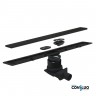 Трап Pestan Confluo Frameless Line 950 Black Glass