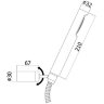 Душевой гарнитур Paffoni Birillo ZDUP036NO