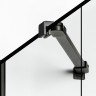 Душевое ограждение NEW TRENDY NEW RENOMA BLACK L 120x90x195 D-0384A/D-0119B (черный)