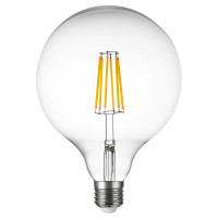 933204 Лампа LED FILAMENT 220V G125 E27 10W=100W 920LM 360G CL 4000K 30000H (в комплекте)