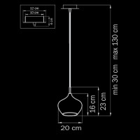 Настольная лампа Lussole LST-4364-01 металлик