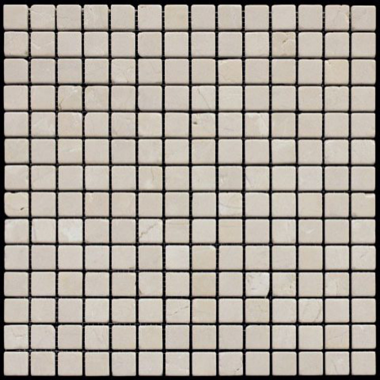 Мозаика из натурального камня M025-20T (Crema Marfil)