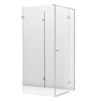 Душевое ограждение NEW TRENDY EVENTA R 100x90x200 EXK-0205 (хром)