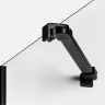 Душевое ограждение NEW TRENDY NEW RENOMA BLACK L 80x100x195 D-0201A/D-0112B (черный)