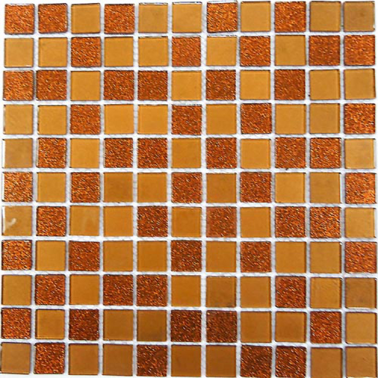 Мозаика из стекла Shine Brown