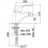 Смеситель для биде Paffoni Nettuno Due ND131CR