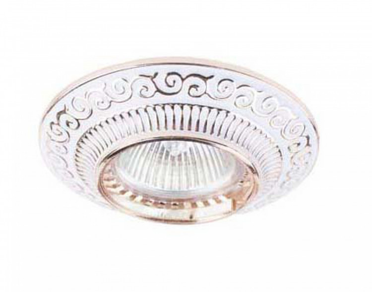 Поворотные/неповоротные светильники литые Donolux N1583 White+Gold stripe