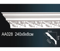 Карниз с орнаментом Перфект, арт. AA028F