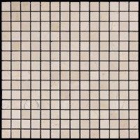 Мозаика из натурального камня M025-20P (Crema Marfil)