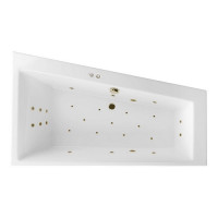 Ванна EXCELLENT Sfera Slim 170x100 (правая) "ULTRA" (бронза)