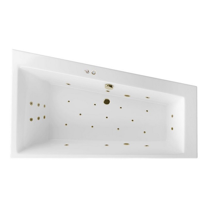 Ванна EXCELLENT Sfera Slim 170x100 (правая) "ULTRA" (бронза)