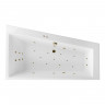Ванна EXCELLENT Sfera Slim 170x100 (правая) "ULTRA" (бронза)