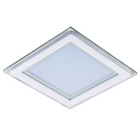 212042 Светильник ACRI QUA LED 18W 1250LM БЕЛЫЙ/ПРОЗРАЧНЫЙ 4000K (в комплекте)