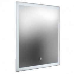 Зеркало с LED-подсветкой 60, белое глянцевое MI.P.60