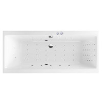 Ванна EXCELLENT Pryzmat Slim 180x80 "NANO" (хром)